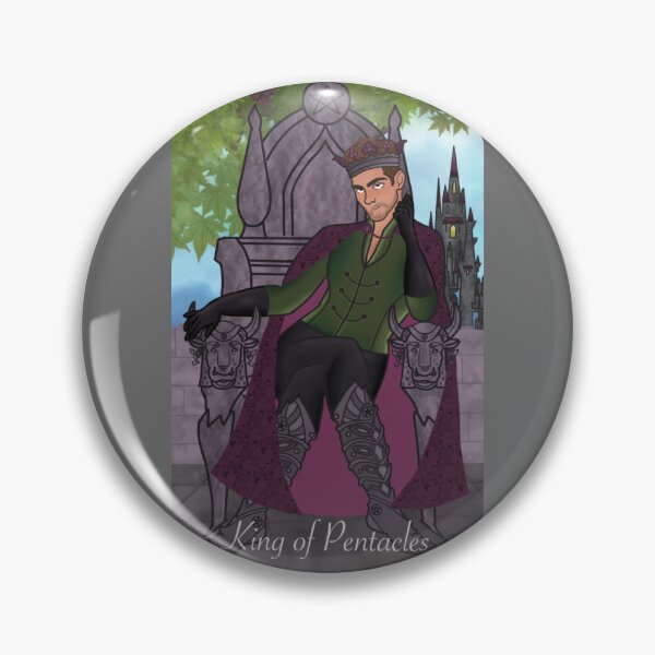 Item preview, King of Pentacles  designed and sold by LieutenantAmoo.