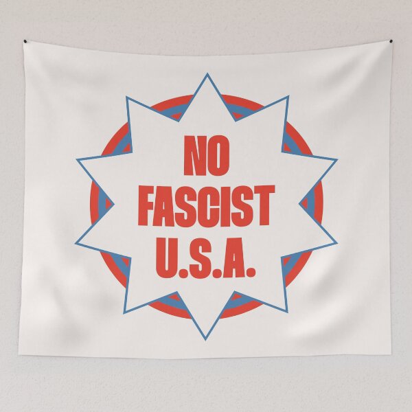 Item preview, No Fascist USA - Anti Racist designed and sold by Picket Club.