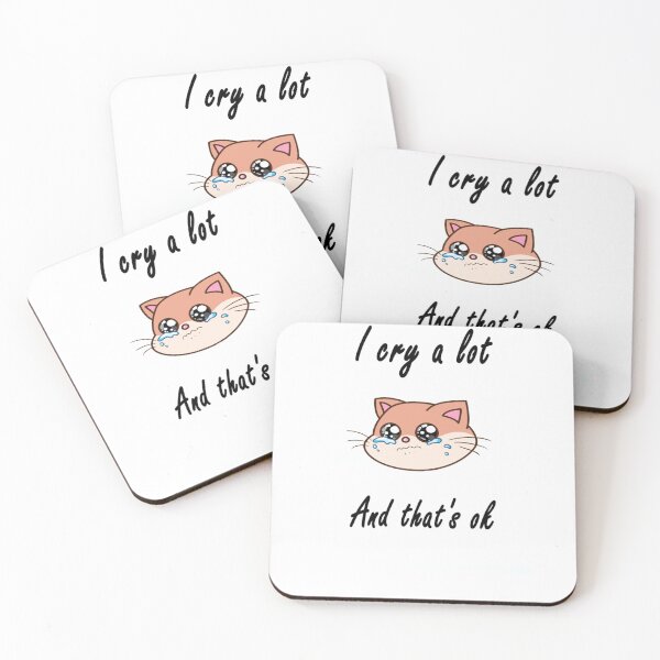 Item preview, i cry a lot and that_s ok        designed and sold by PressedApparel.