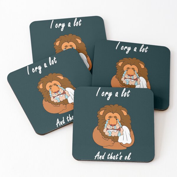 Item preview, i cry a lot and that_s ok       designed and sold by PressedApparel.
