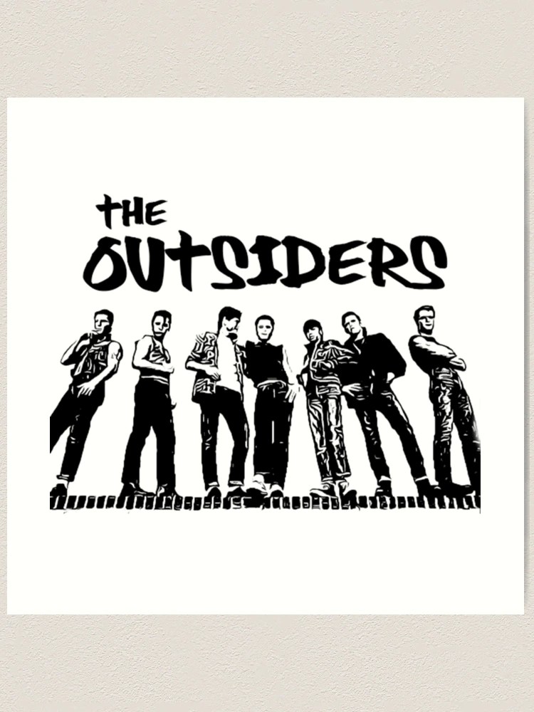 the outsiders | Art Print