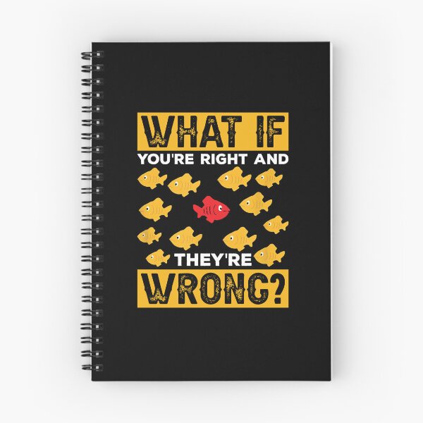 Item preview, What If You're Right And They're Wrong Shirt, Red Fish Poster Shirt, Thought Provoking Shirt, I Am Always Right Shirt, I Am Never Wrong Tee designed and sold by aymob.