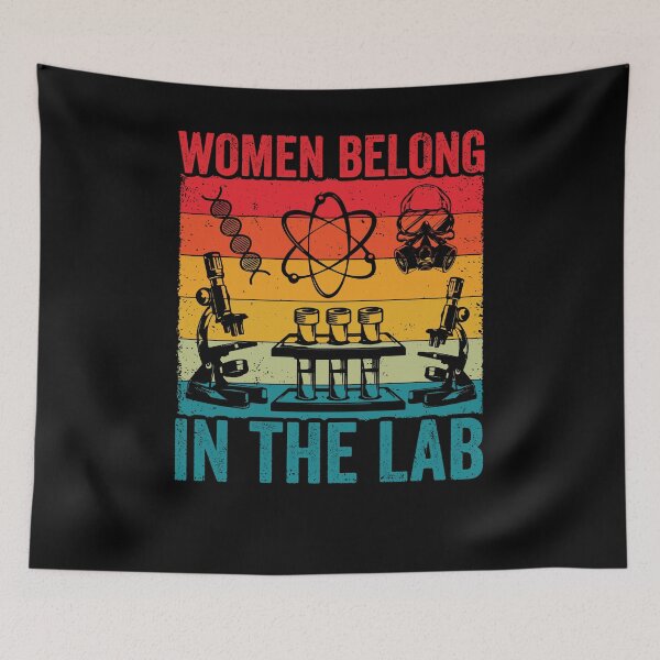 Item preview, Women Belong In The Lab Shirt, Steminist Shirt, Female Empowerment, Feminist Gift, Woman In Stem, Stem Student Gift, Women In All Places designed and sold by aymob.