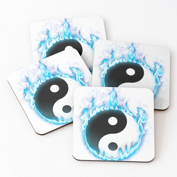 Item preview, Yin Yang Fire Burning Feng Shui Ying Yang Taoism Buddhism designed and sold by Minnesnowta.