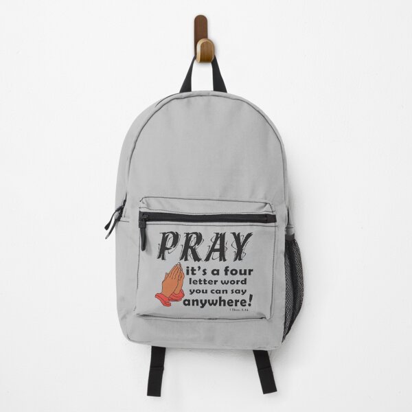Item preview, PRAY IS A FOUR LETTER WORD YOU CAN SAY ANYWHERE Christian Design designed and sold by ej-sulu.