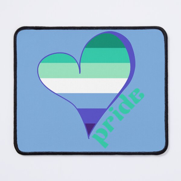 Item preview, Gay Men’s Pride Flag - Equality Rights Hearts designed and sold by BeebsAndNugget.