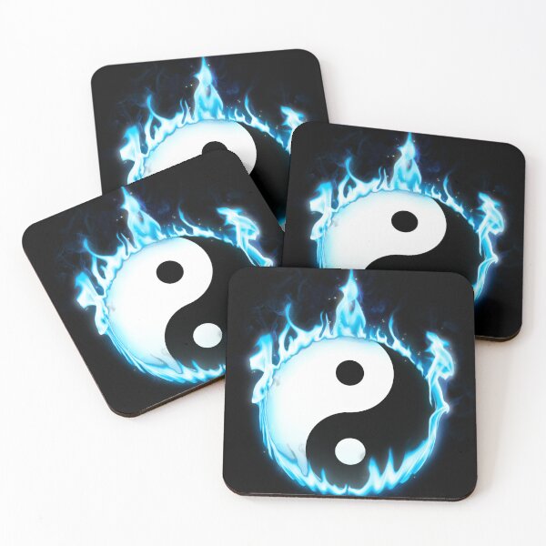 Item preview, Yin Yang Feng Shui Ying Yang Burning Fire Taoism Buddhism designed and sold by Minnesnowta.