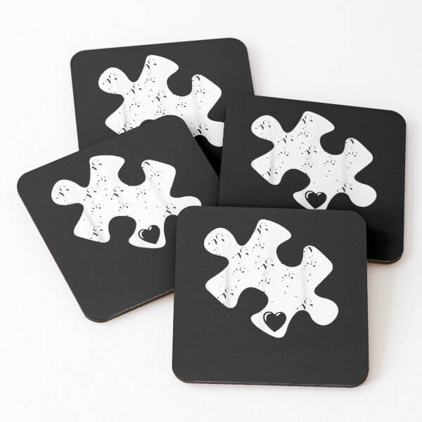Item preview, Puzzle Heart Cut T-Shirt - Cool Autism Awareness Tee Gift designed and sold by Cansellerma.
