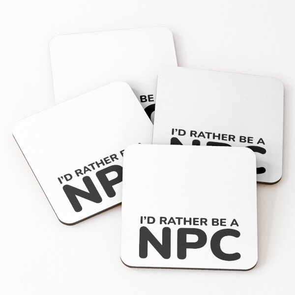 Item preview, i'd rather be a NPC  designed and sold by champagnemoment.