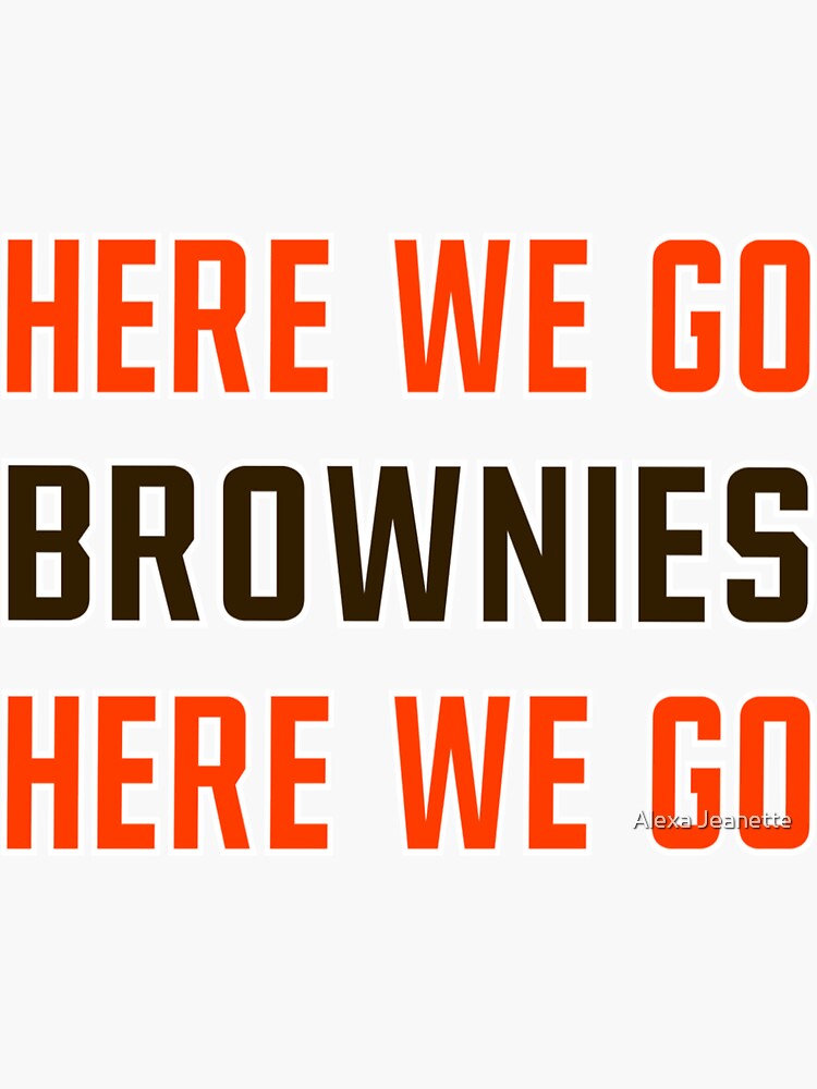 Here we go Brownies, here we go! Woof, woof