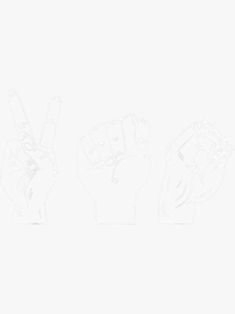 Hand Sign For Deaf
