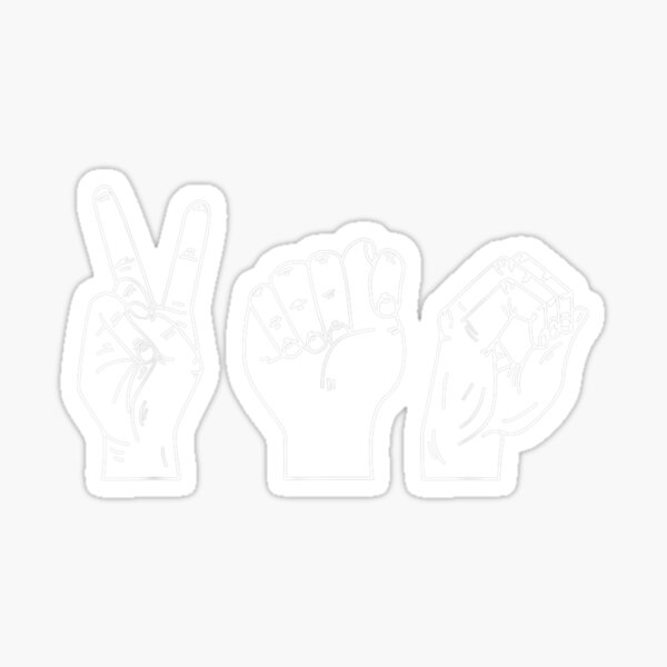 hand-sign-for-deaf-people-sign-language-hands-asl-sticker-by