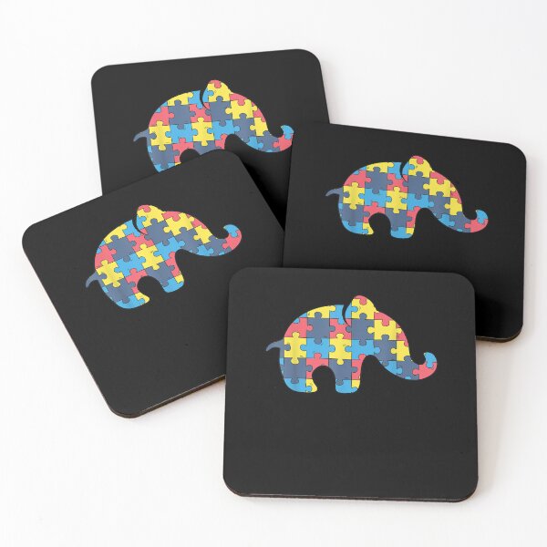 Item preview, Autism Awareness Puzzle Elephant T-Shirt - Perfect 2018 Gift designed and sold by Cansellerma.