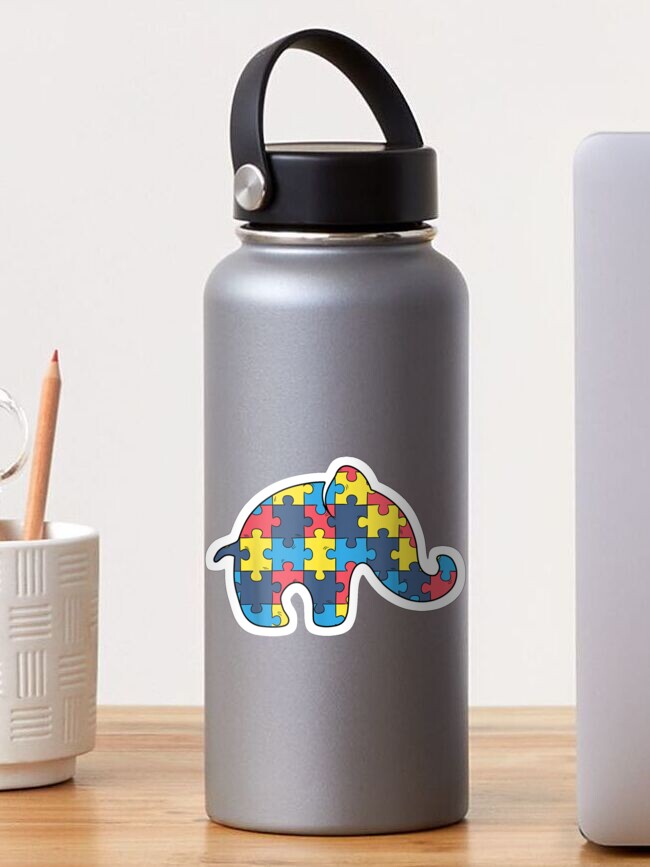 Autism Awareness Puzzle Elephant T-Shirt - Perfect 2018 Gift Autism Awareness Puzzle Elephant T-Shirt - Perfect 2018 Gift