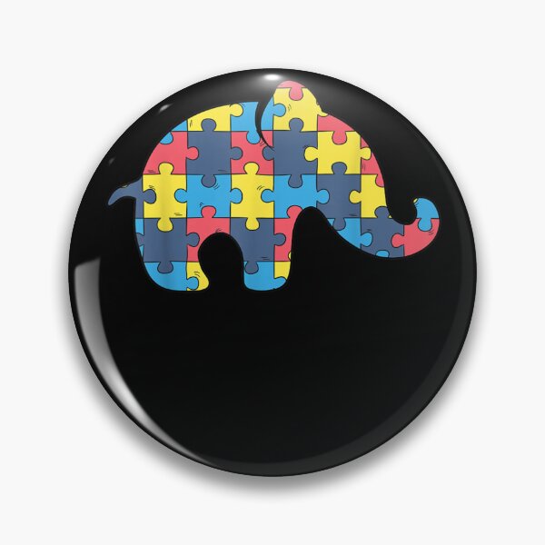 Item preview, Autism Awareness Puzzle Elephant T-Shirt - Perfect 2018 Gift designed and sold by Cansellerma.