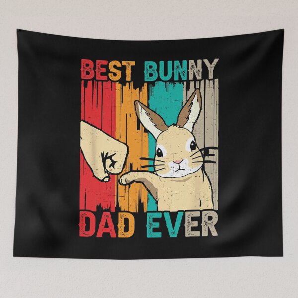 Item preview, Best Bunny Dad Ever Shirt, Vintage Rabbit Lover Shirt, Pet Rabbit Shirt, Rabbit Gift, Easter Bunny Shirt, Bunny Dad Gift, Daddy Bunny Shirt designed and sold by aymob.