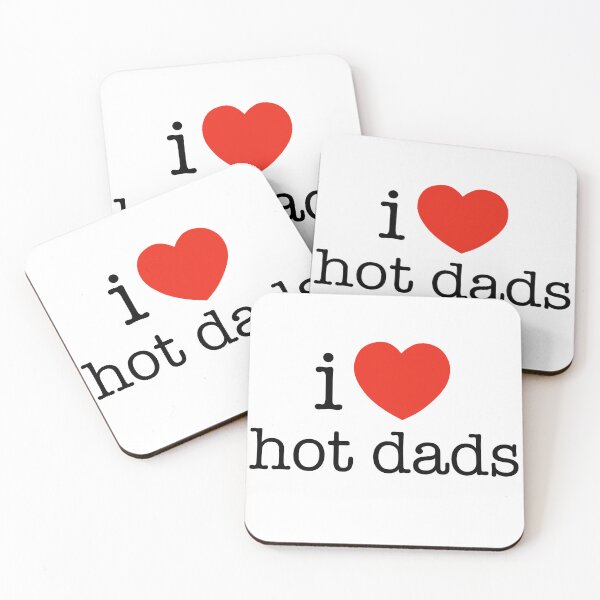 Item preview, i heart hot dads designed and sold by CoorsQueen.