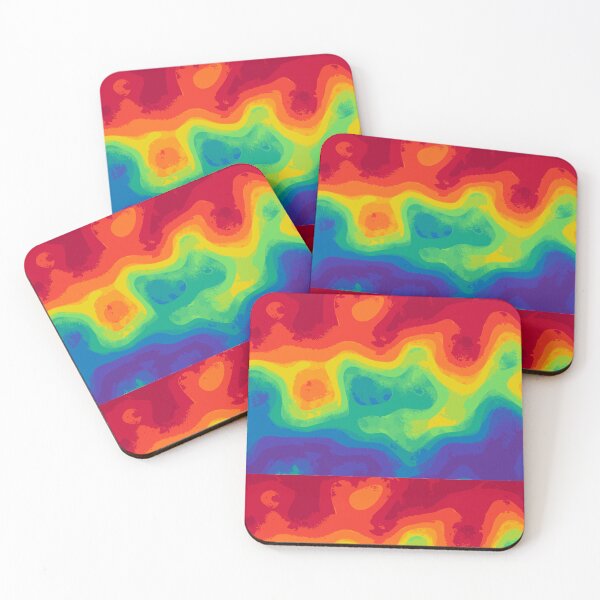 Item preview, Rainbow heat map designed and sold by honeyglot.