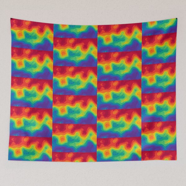 Item preview, Rainbow heat map designed and sold by honeyglot.