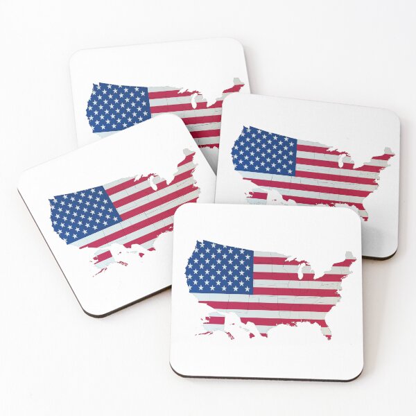 Item preview, USA Map With Flag Inside designed and sold by Chethankumarhr.