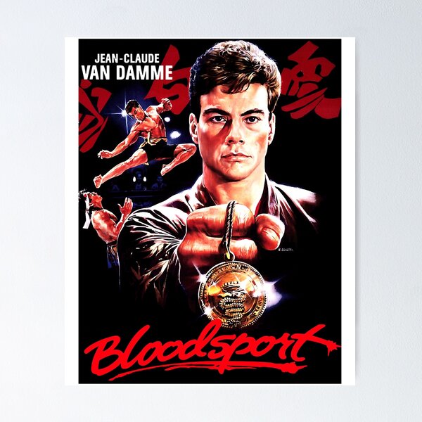 ⭕️LIMITED 30⭕️ BLOODSPORT BUSHIDO POSTER Bloodsport Mini Poster Limited Signature Edition Custom