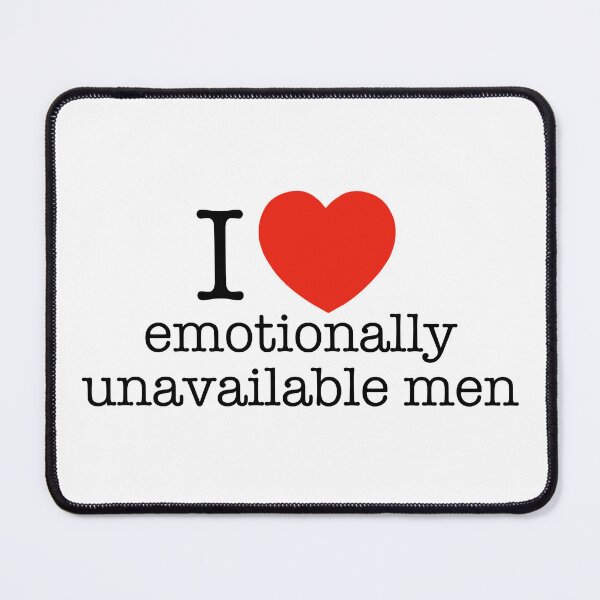 Item preview, i heart emotionally unavailable men designed and sold by CoorsQueen.