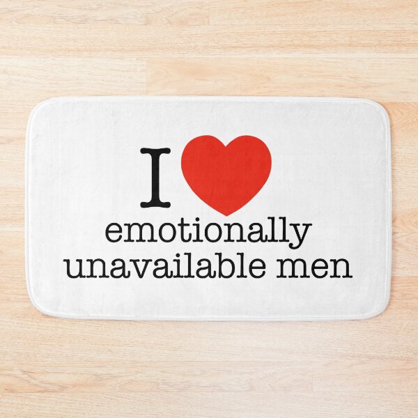 Item preview, i heart emotionally unavailable men designed and sold by CoorsQueen.