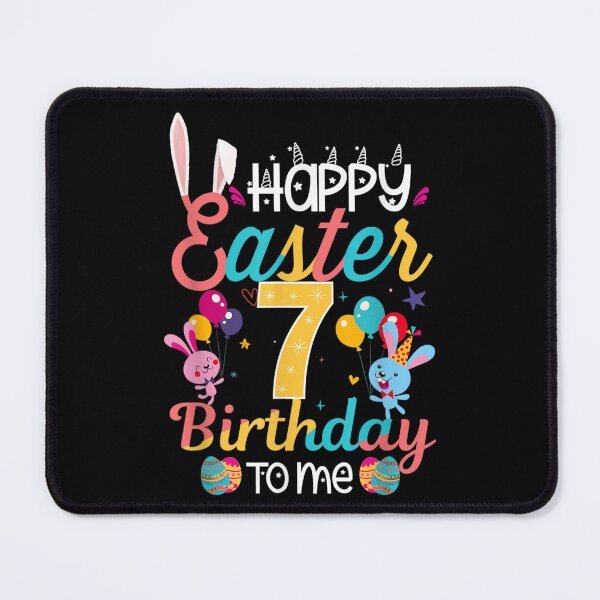 Item preview, Easter Day happy 7th Birthday 7 Years Old Boys Girls Kids designed and sold by RobertVandivier.