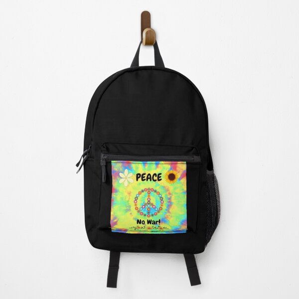 Item preview, Peace Ukraine Tie Dye with Peace Symbol and Flowers Design designed and sold by BeautifulH.