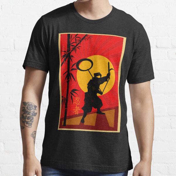 Ninja Bujinkan Ninjutsu Japanese Style Design T-shirt