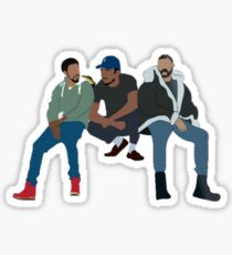Drake, J Cole, Kendrick Lamar Sticker