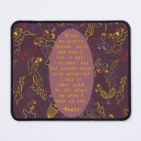 Item preview, John Keats Autumn designed and sold by Krystal Thomas.