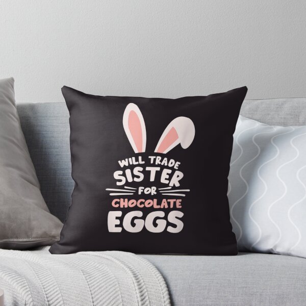 Item preview, Will Trade Sister For Chocolate Eggs Funny Easter Rabbit designed and sold by RobertVandivier.