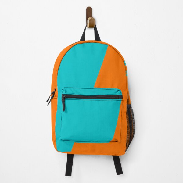 Item preview, Colour Block Therapy - Offset Oblique : Space Turquoise / Sharp Orange designed and sold by Spannerbagface.