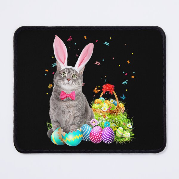 Item preview, Happy Easter Cute Bunny Cat Eggs Basket Men Women Funny designed and sold by RobertVandivier.
