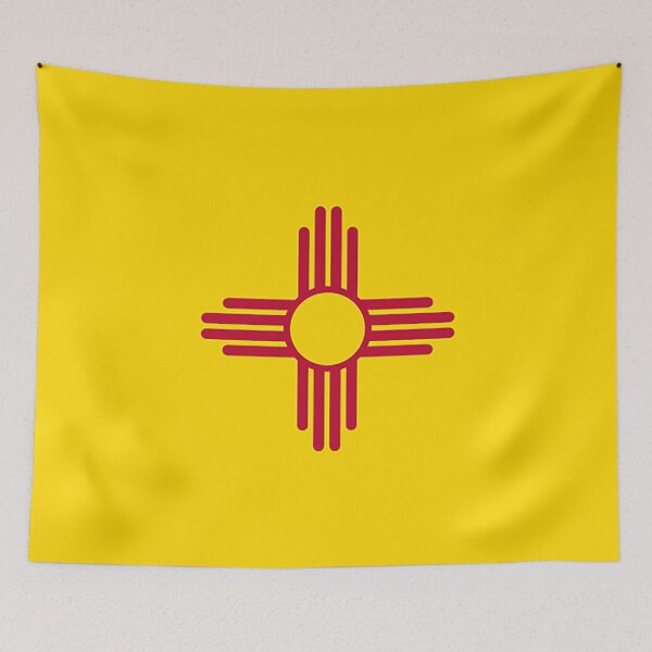 Item preview, New Mexico Flag, New Mexico, Southwestern State, Santa Fe, Albuquerque,Roswell,Desert,Pueblos,  designed and sold by Nostrathomas66.
