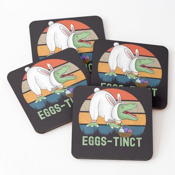 Item preview, Kids Funny Easter Dinosaur EGGS tinct TRex in Bunny Suit for Boys designed and sold by RobertVandivier.