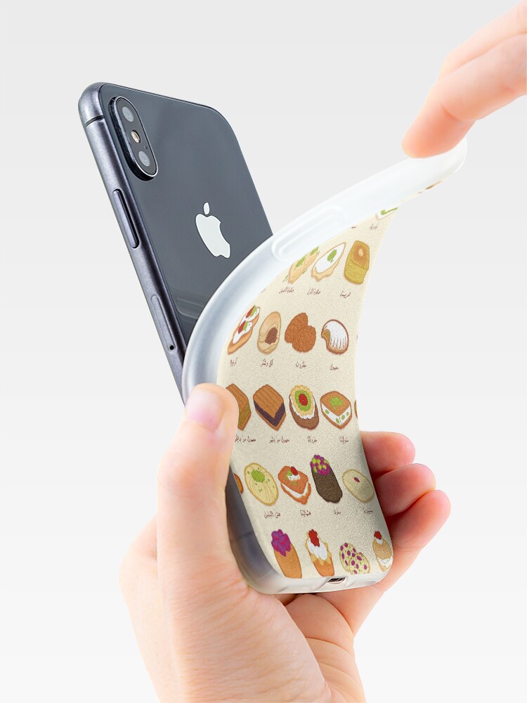 Alternate view of Baklawa & Halawa (Arabic) iPhone Case & Cover