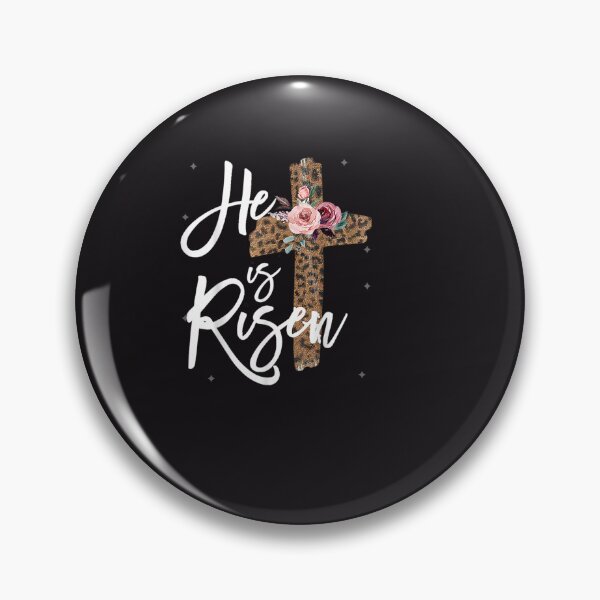Item preview, He has Risen Easter Day Shirt Jesus Cross Leopard Plus Size designed and sold by RobertVandivier.