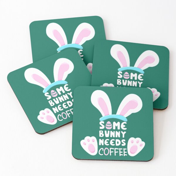 Item preview, Some Bunny Needs Coffee Shirt Women Girl Rabbit Funny Easter designed and sold by queencrown.