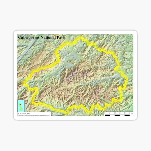 Item preview, Cairngorms National Park designed and sold by ianturton.