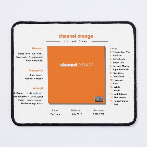 Item preview, channel ORANGE by Frank Ocean designed and sold by reemagana.