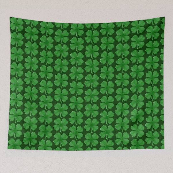 Item preview, St. Patrick's Day Four Leaf Clover designed and sold by honeyglot.