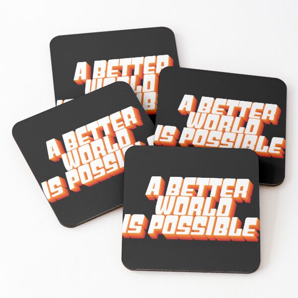 Item preview, A BETTER WORLD IS POSSIBLE designed and sold by xpelawix.