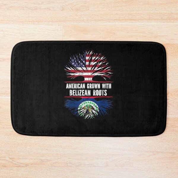 Item preview, American Grown with Belizean Roots USA Flag Belize  designed and sold by DeannaMarks.