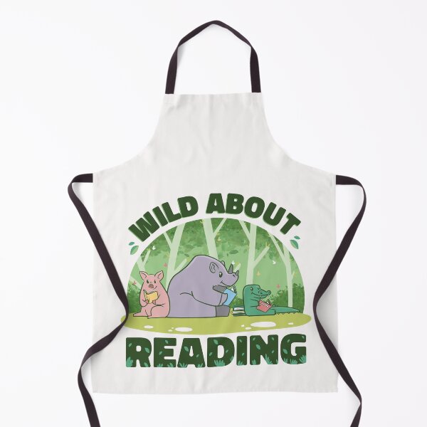 Item preview, Wild About Reading designed and sold by Click-Like.