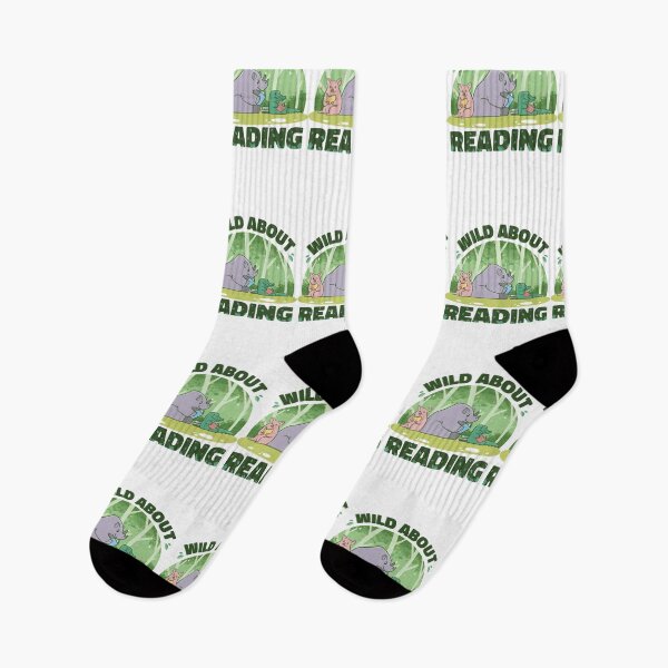 Item preview, Wild About Reading designed and sold by Click-Like.