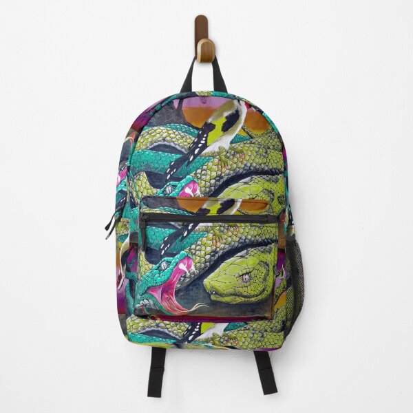 Item preview, Graffiti snake and  birds  designed and sold by anisbbmbrush.