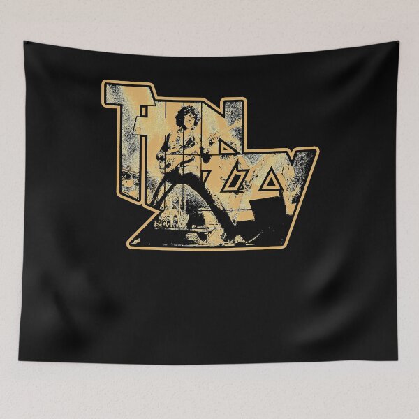 Artikelvorschau, Lustiges Geschenk für Rock Thin Lizzy Grafik für Fan Retro 1970er Band Unisex entworfen und verkauft von Schiller2003.