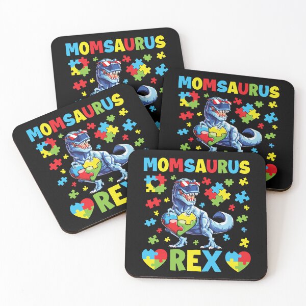 Item preview, Funny Momsaurus Autism Awareness Day Dinosaur Mom Mommy  designed and sold by FreDricKawillia.